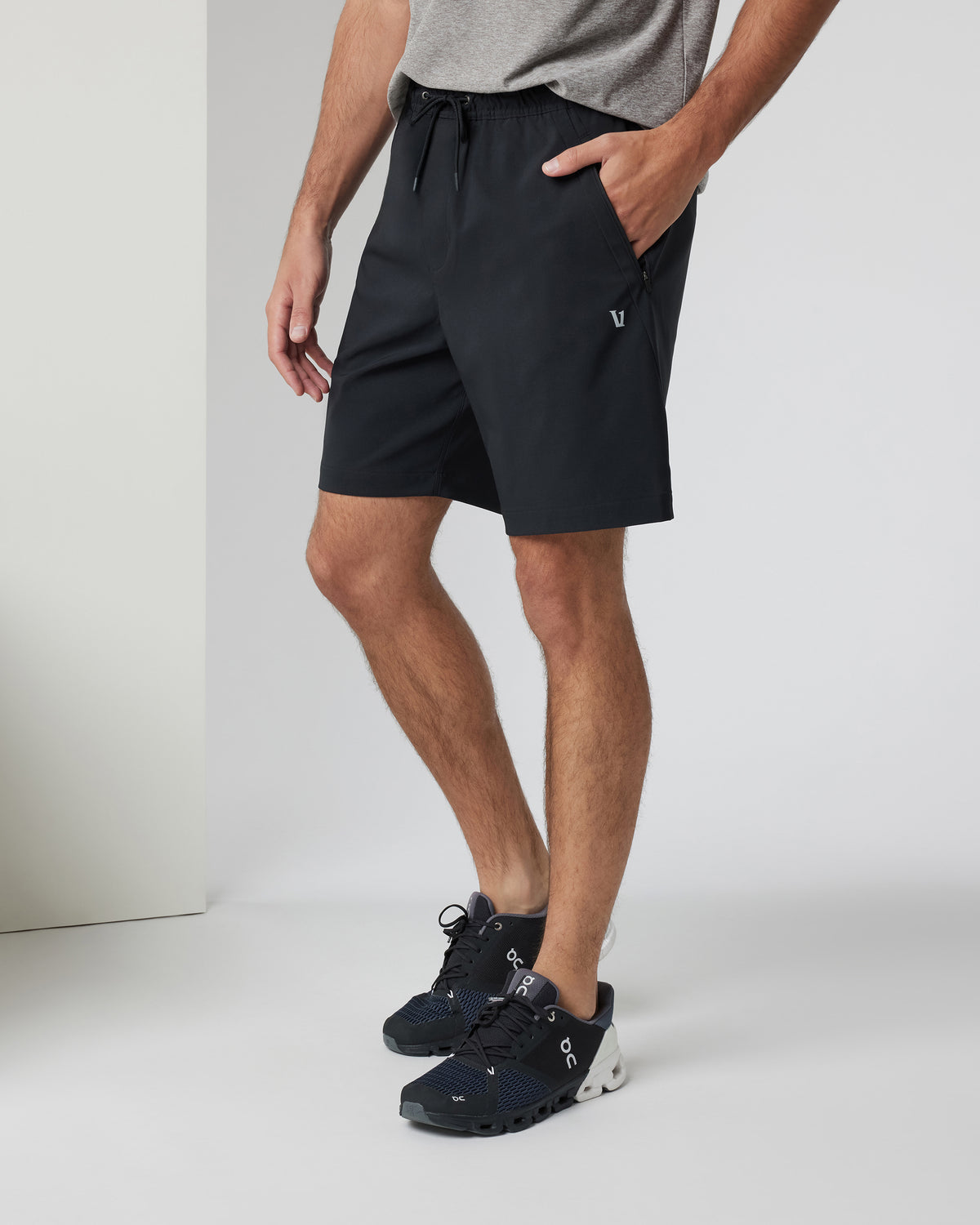 Train Tech Short Men's Black Training Shorts | Vuori sale - US 6430