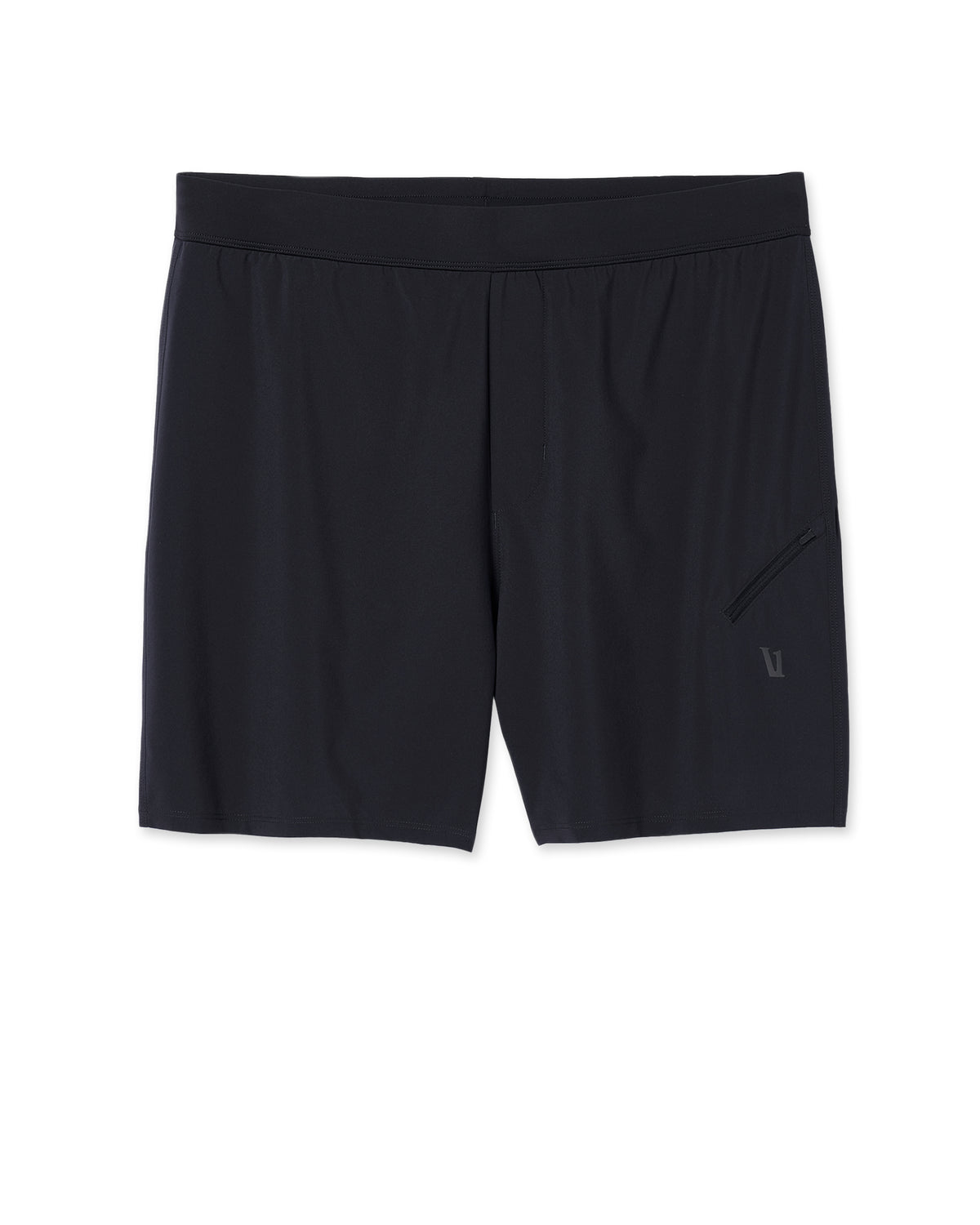 Qualify Run Short Lined 6" Men's Black Run Shorts | Vuori onsale - US 3008