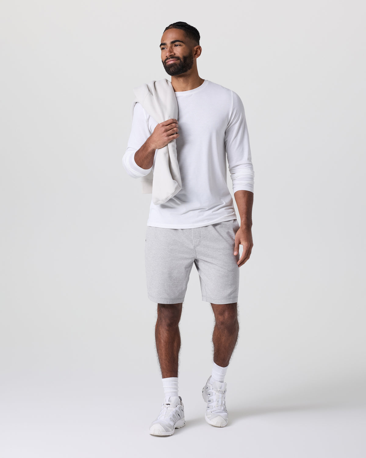 Coronado Short 8" Light Heather Grey | Vuori outlet - US 8365