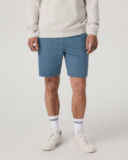 Coronado Short 8" Men's Pool Blue Heather Lounge Short | Vuori shop - US 6327