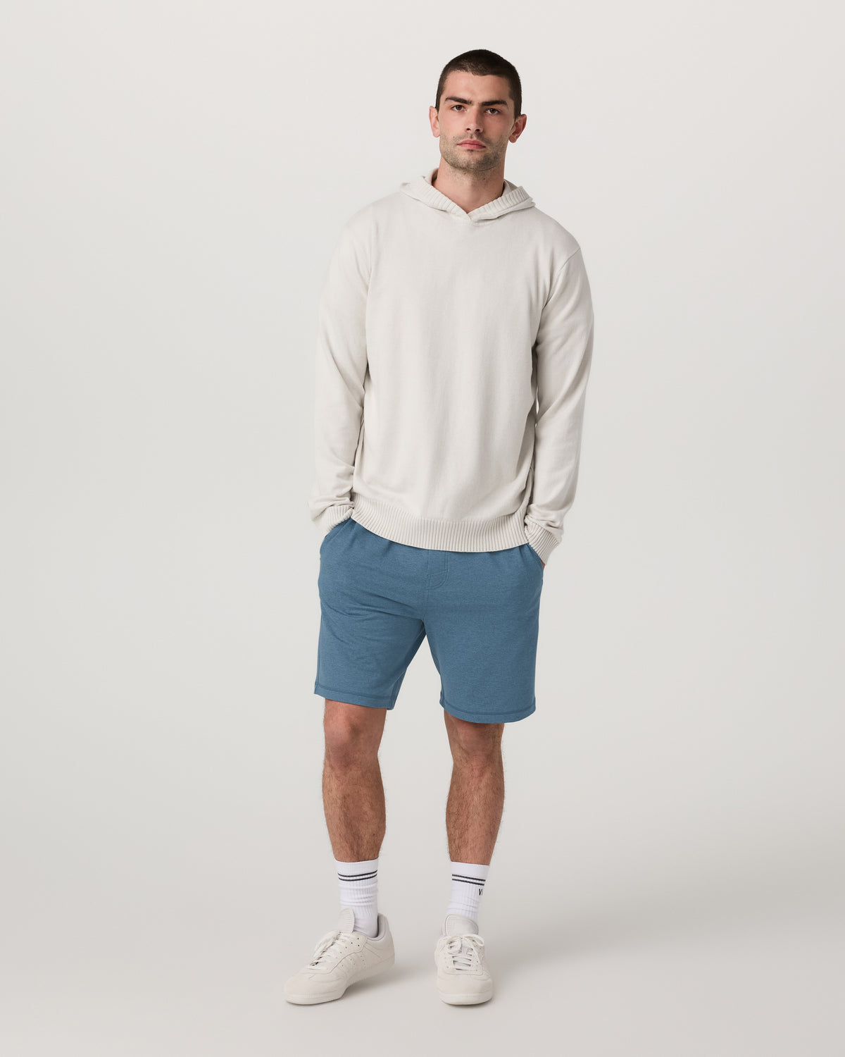 Coronado Short 8" Men's Pool Blue Heather Lounge Short | Vuori shop - US 6327