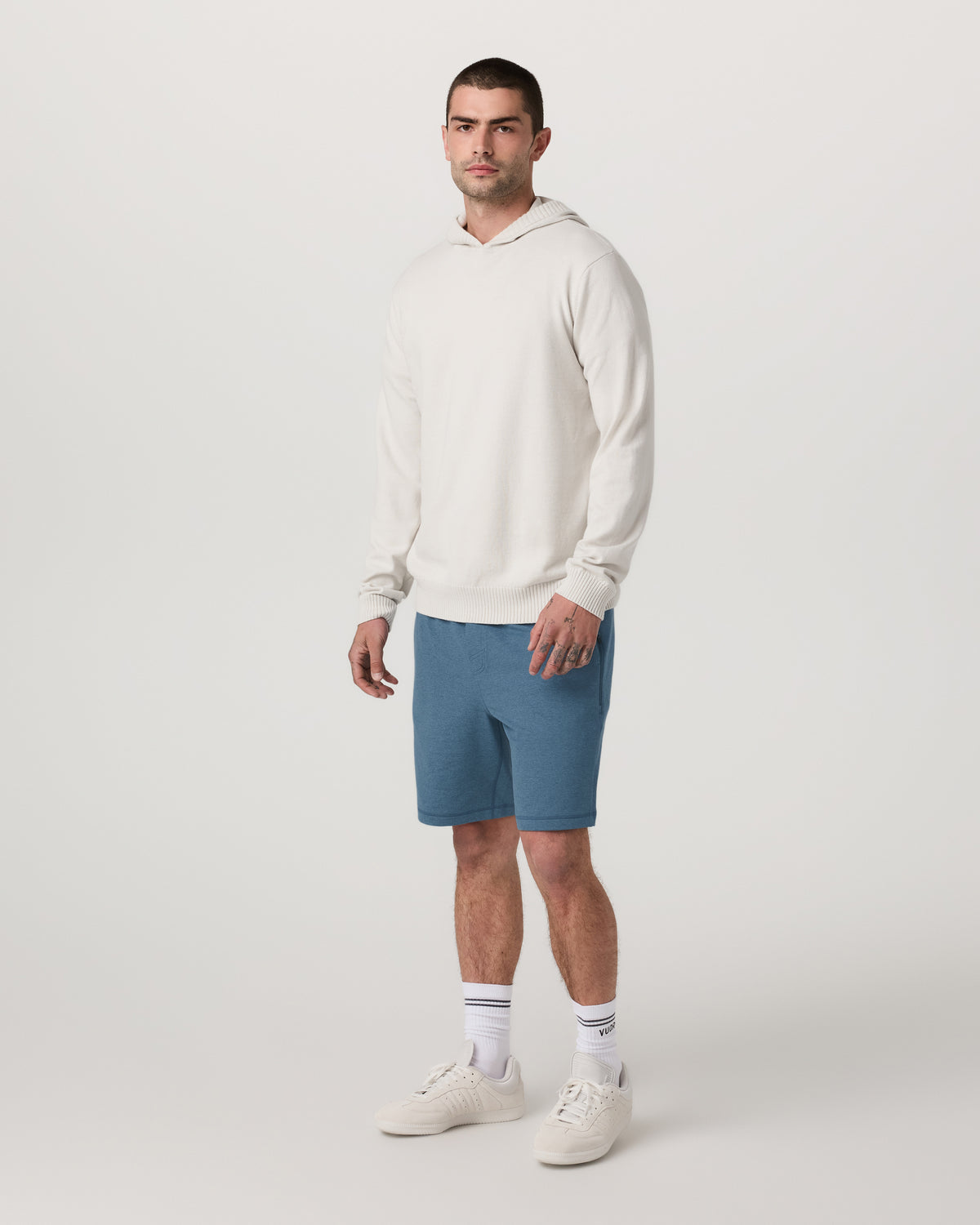 Coronado Short 8" Men's Pool Blue Heather Lounge Short | Vuori shop - US 6327