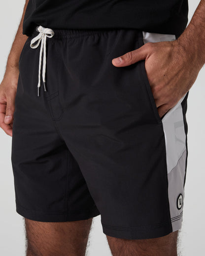 Kore Short X2 Lined Classic Fit 7" Black/Salt/Amethyst Grey | Vuori sale - US 3823