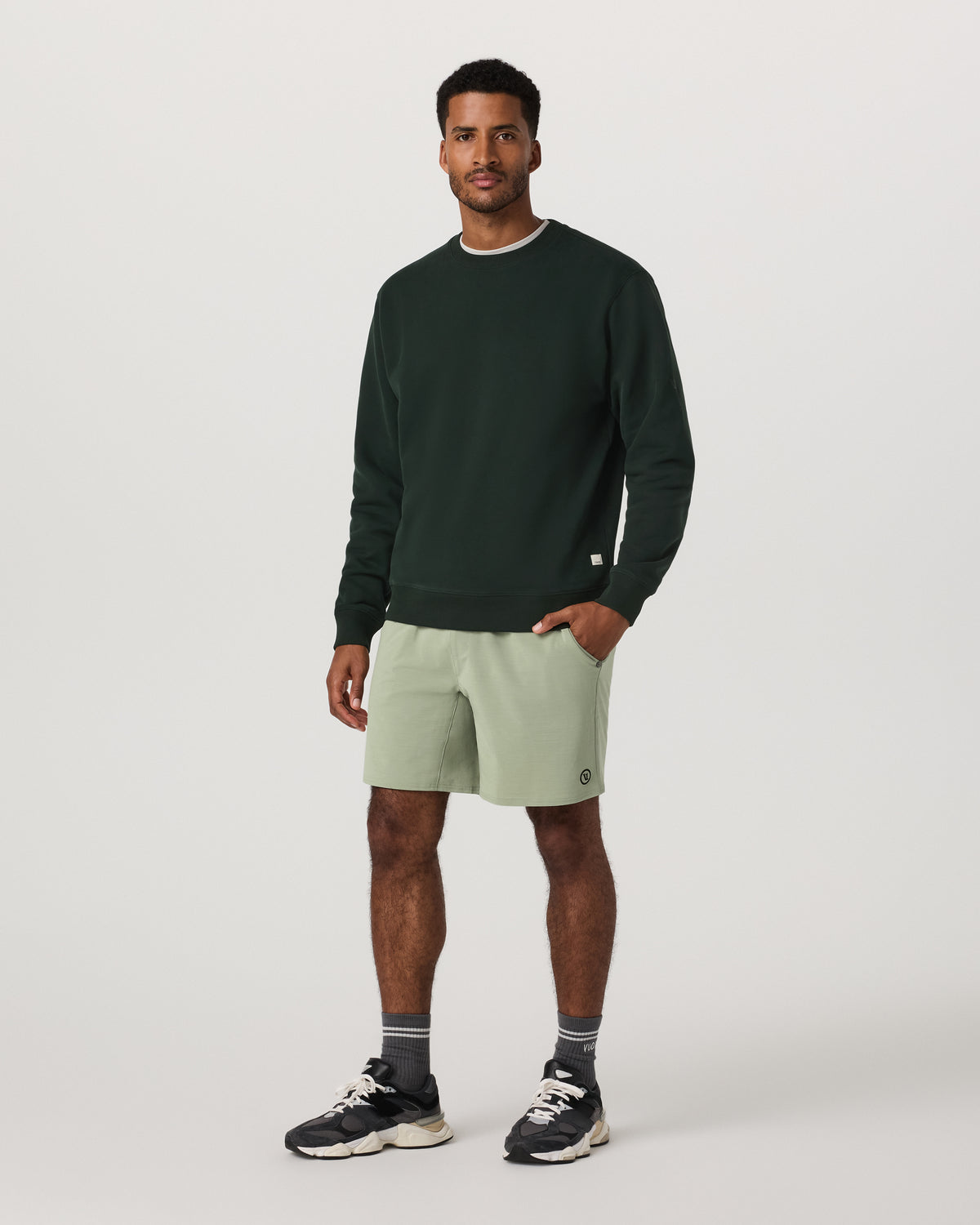 Elevate Kore Short Unlined 7" Men's Agave Shorts | Vuori outlet - US 3889