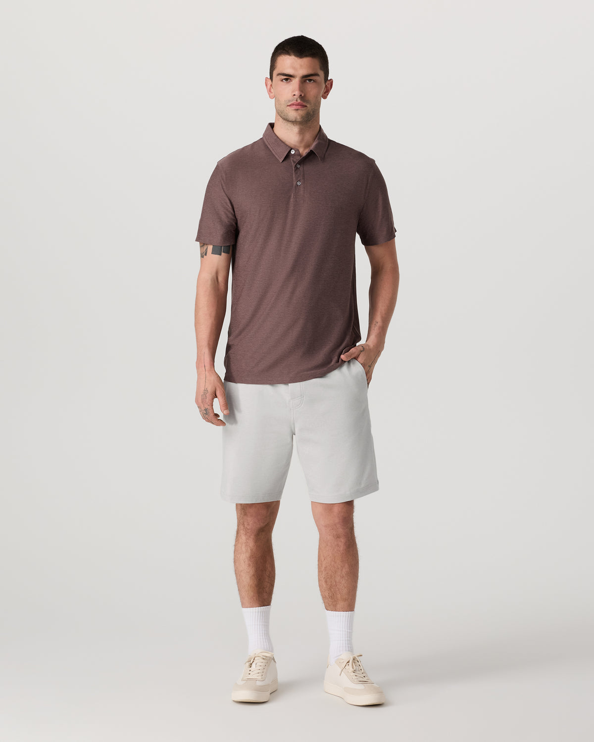 Coronado Short 8" Men's Salt Heather Lounge Bottoms | Vuori shop - US 2725