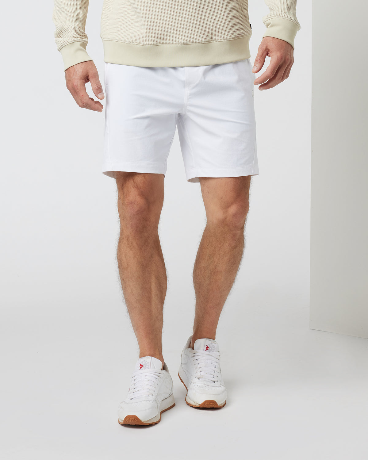 Crosscourt Short Men's White Tennis Shorts | Vuori sale - US 4945