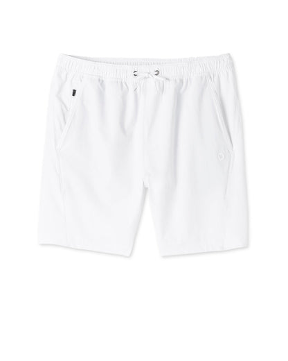 Crosscourt Short Men's White Tennis Shorts | Vuori sale - US 4945