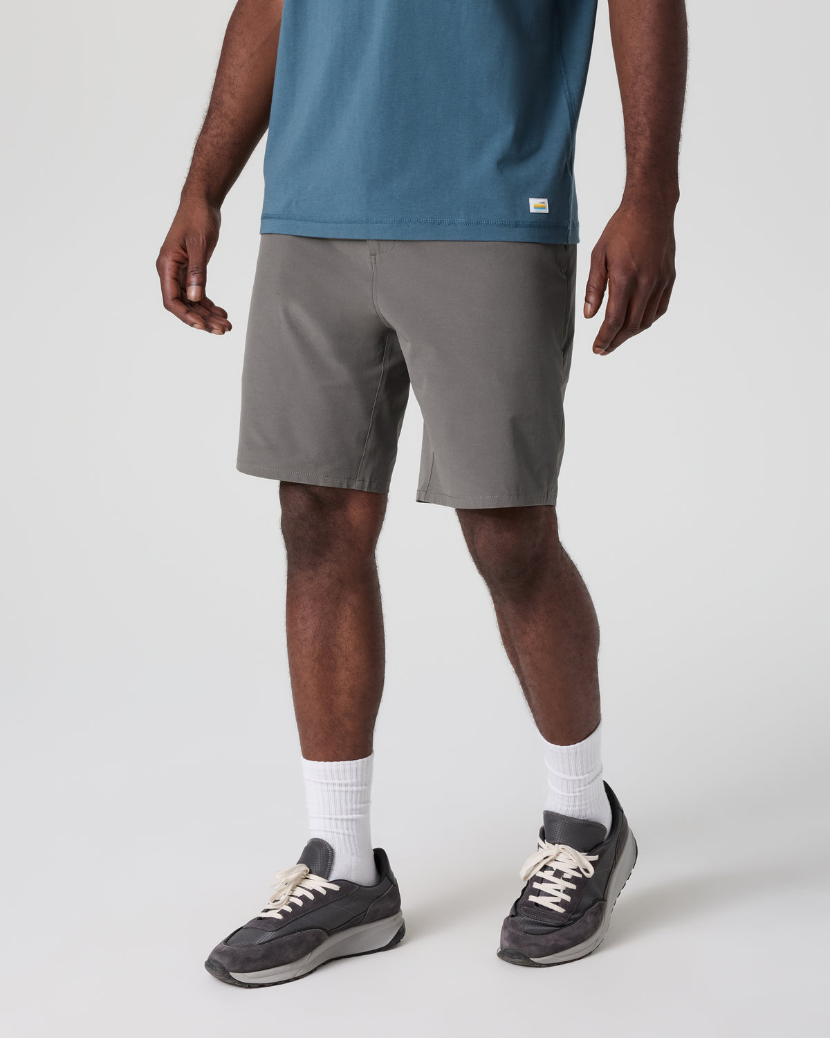 Aim Short Men's Warm Grey Tailored Shorts | Vuori for sale - US 1700
