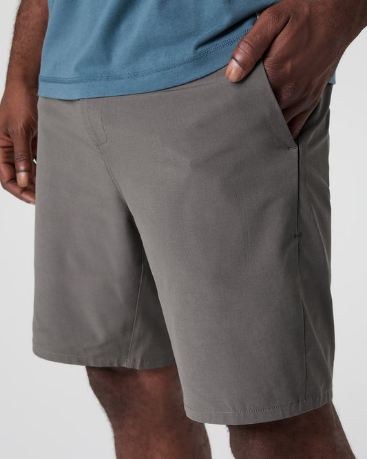 Aim Short Men's Warm Grey Tailored Shorts | Vuori for sale - US 1700