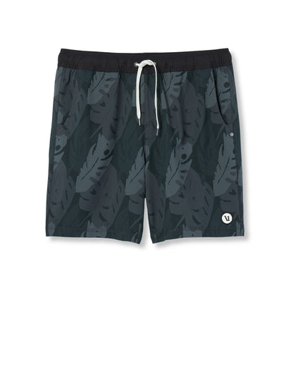 Kore Short Lined 7" Men's Black Leaves Athletic Shorts | Vuori online - US 2604