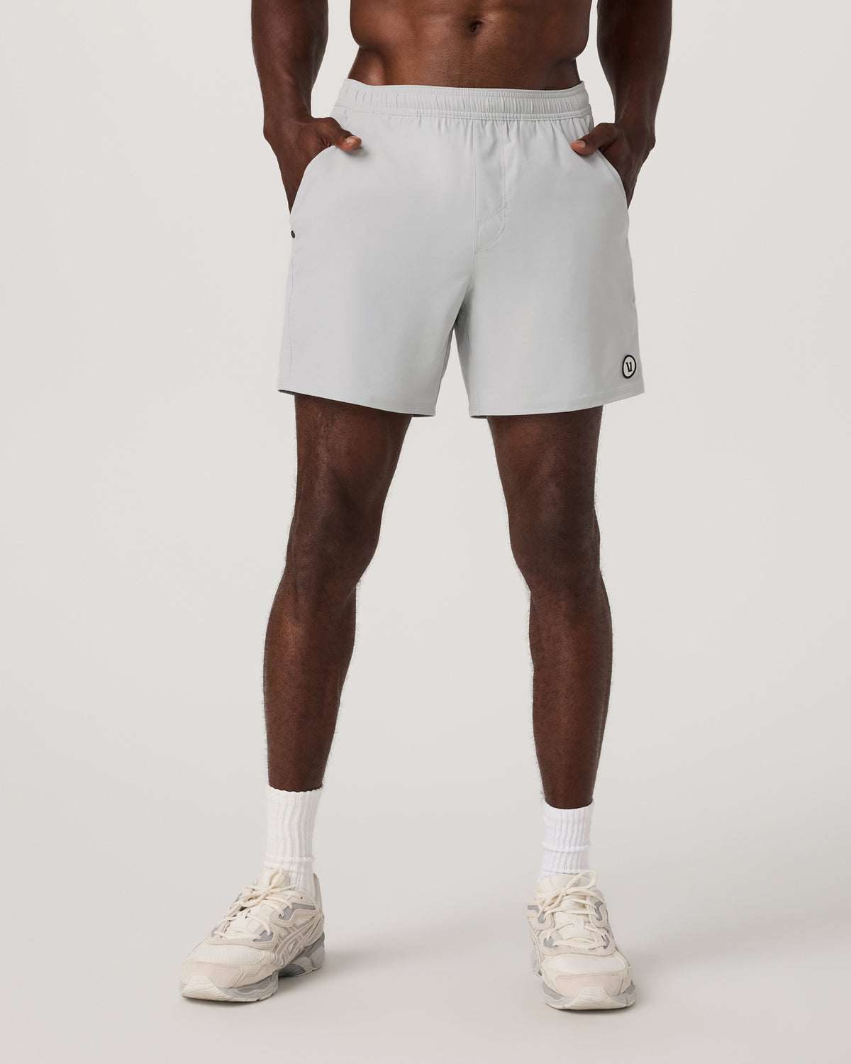 Maverick Volley Short Lined Men's Sky Grey Swim Shorts | Vuori outlet - US 4335