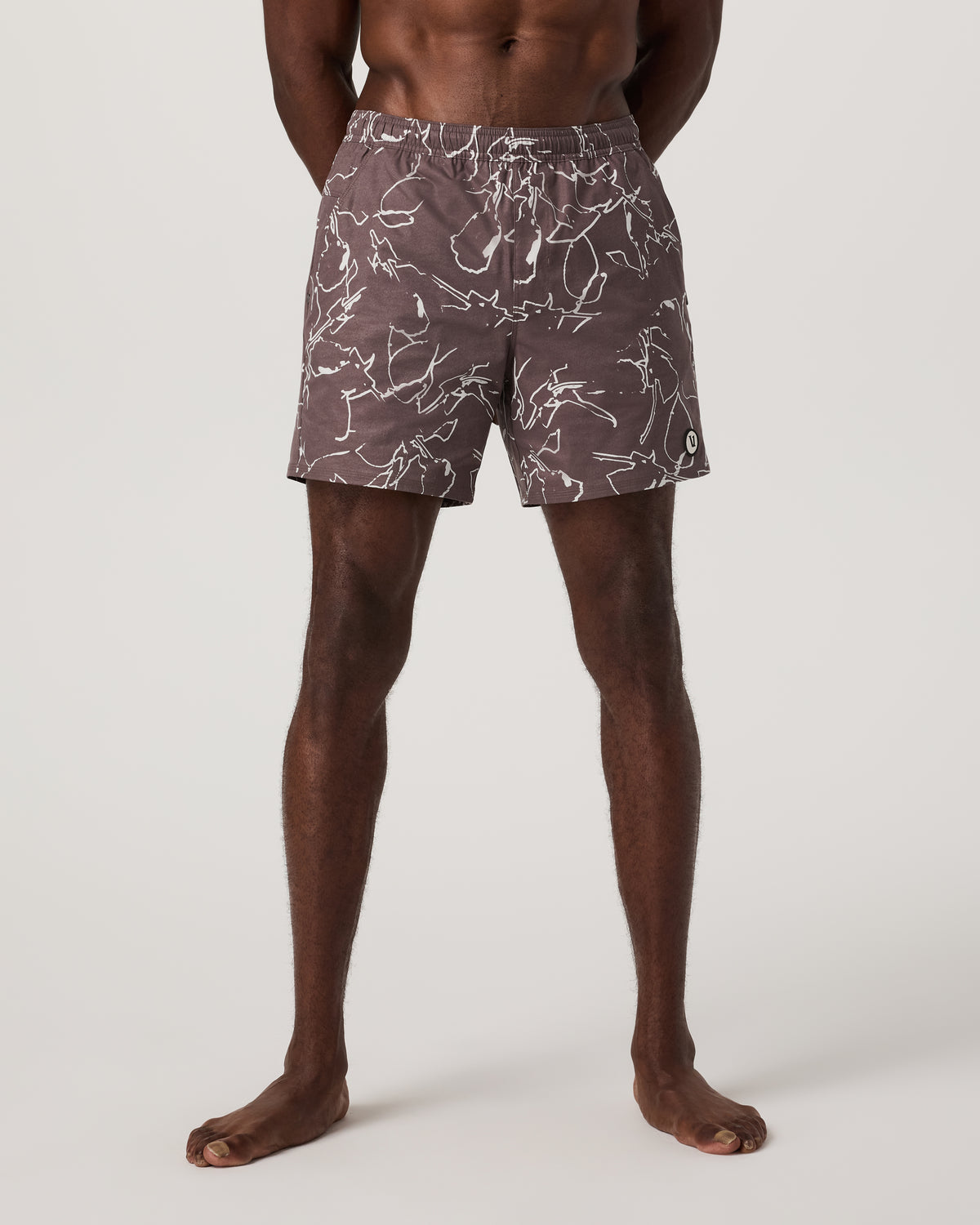 Maverick Volley Short Lined Men's Huckleberry Shorts | Vuori sale - US 9035