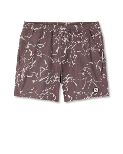 Maverick Volley Short Lined Men's Huckleberry Shorts | Vuori sale - US 9035