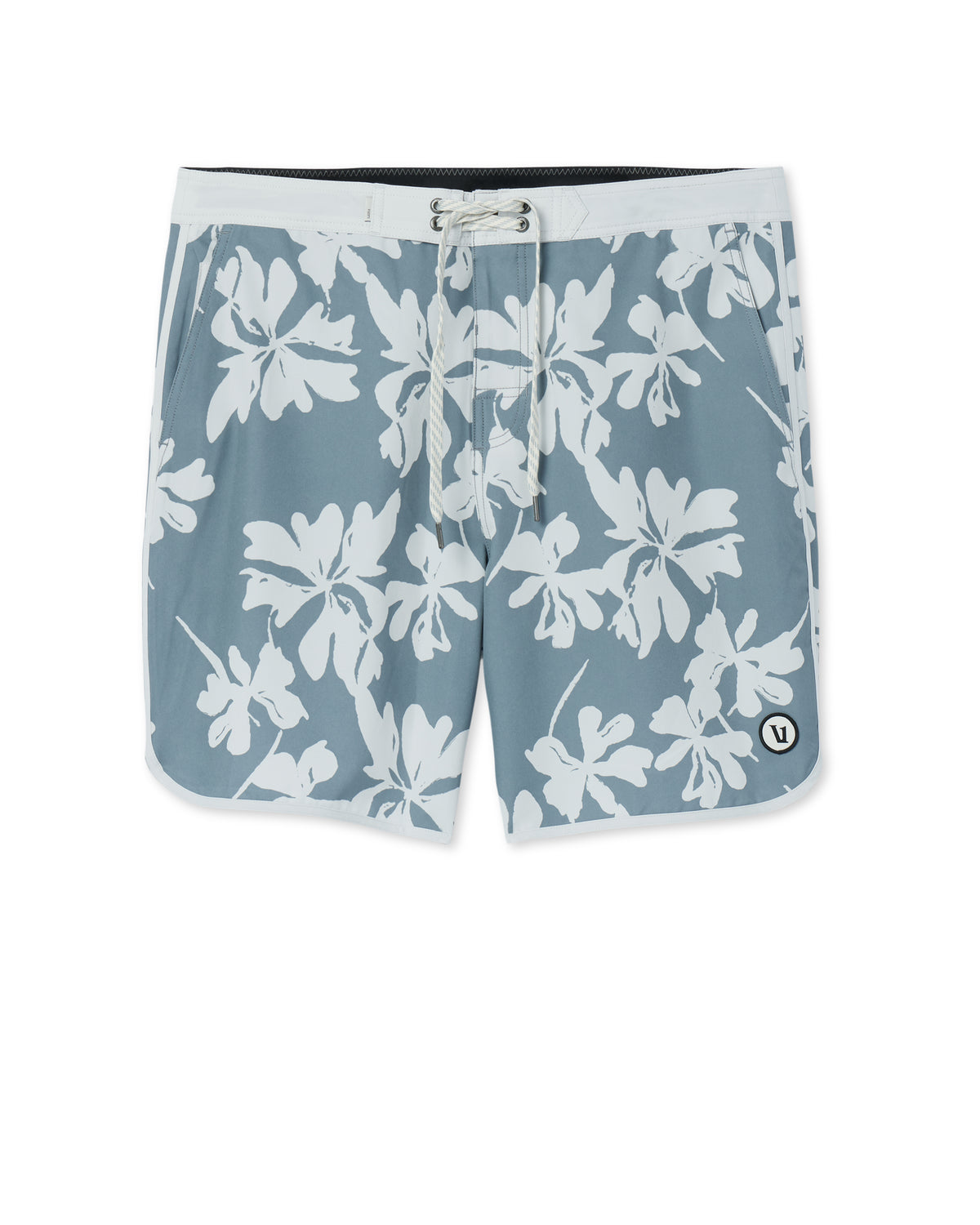Cruise Boardshort Dusty Blue Plumeria | Vuori onsale - US 9986