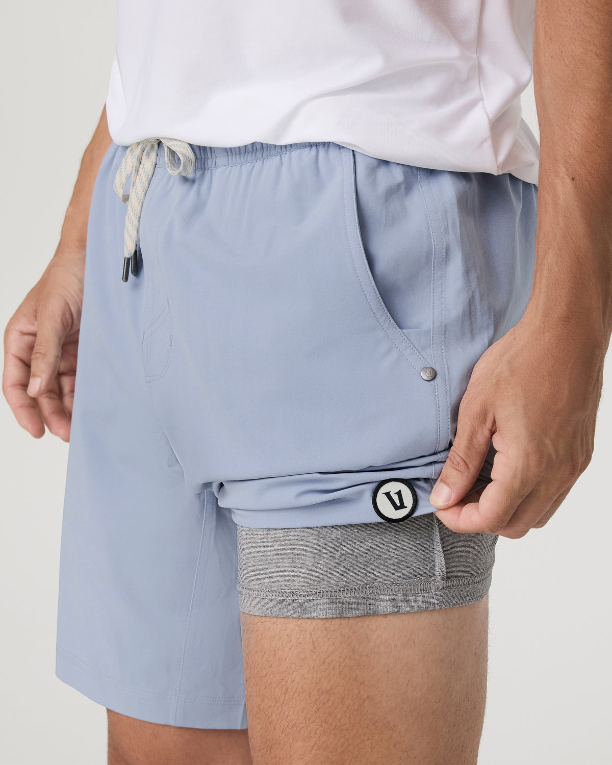 Kore Short Lined 9" Men's Blue Dusk Athletic Fit Shorts | Vuori for sale - US 9227