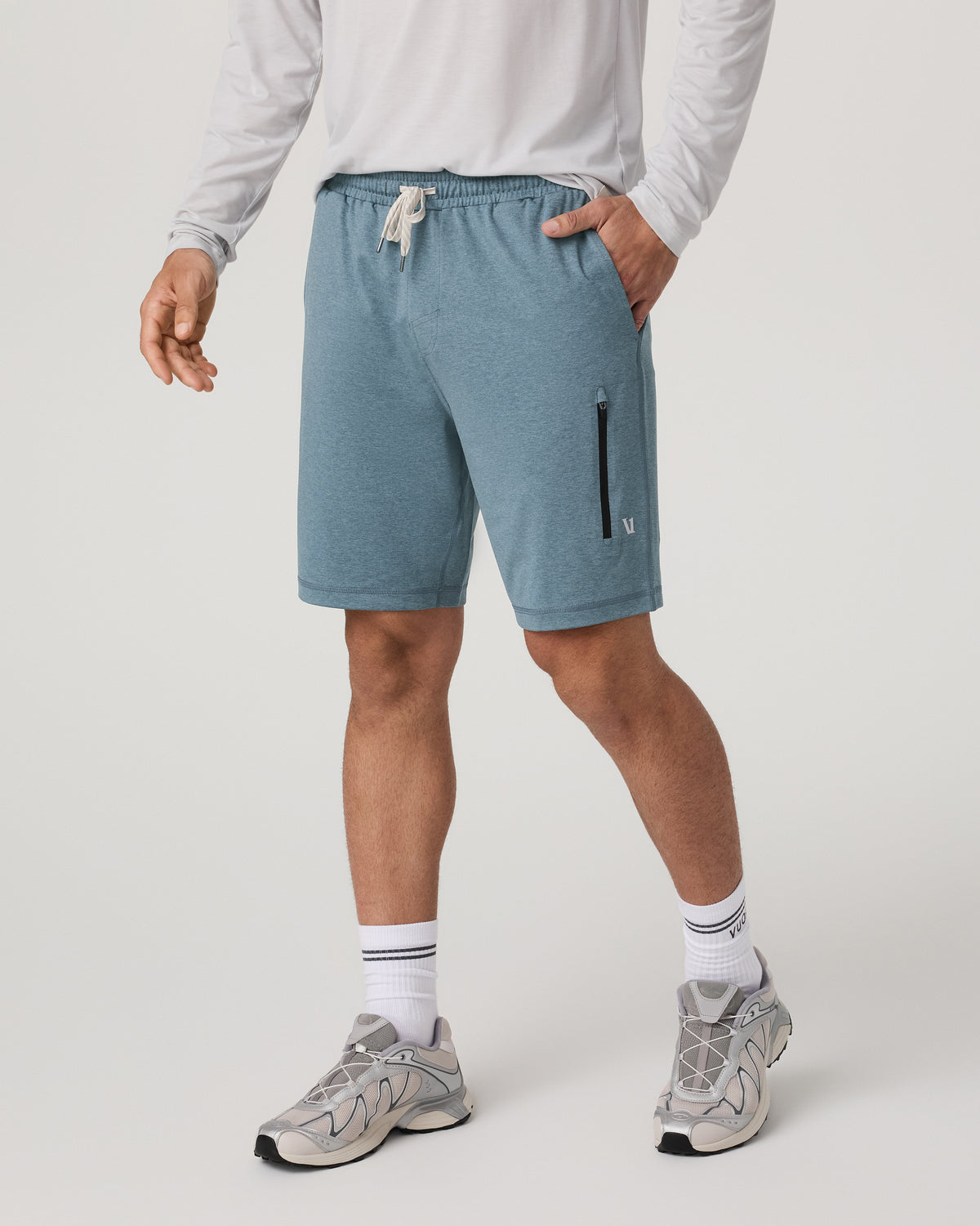 Sunday Performance Short 8" Men's Smoke Blue Shorts | Vuori outlet - US 6475
