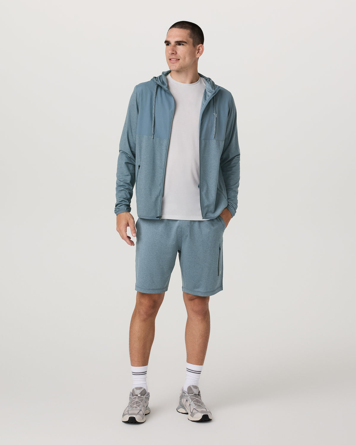 Sunday Performance Short 8" Men's Smoke Blue Shorts | Vuori outlet - US 6475