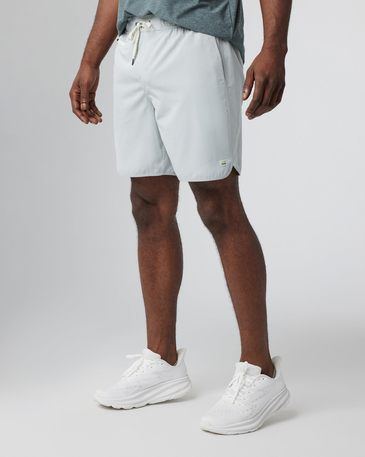Banks Short Sky Grey Linen Texture Active Shorts | Vuori onsale - US 9506
