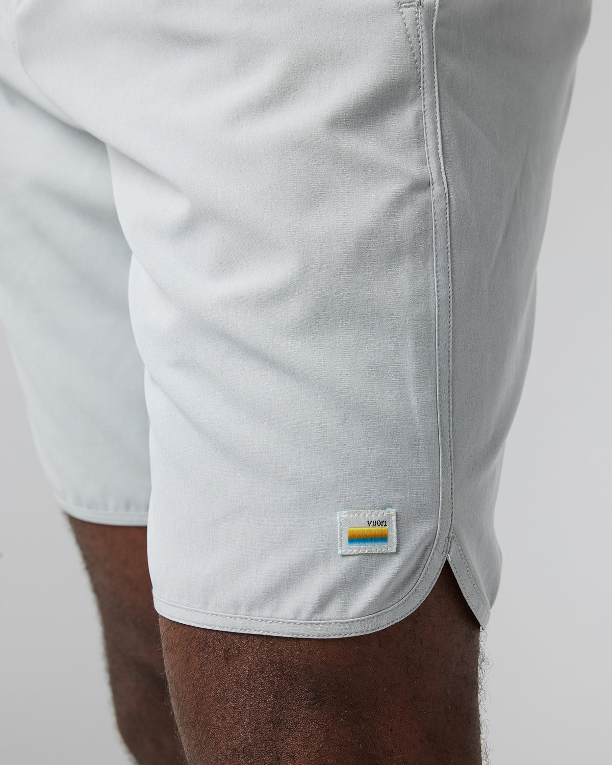 Banks Short Sky Grey Linen Texture Active Shorts | Vuori onsale - US 9506