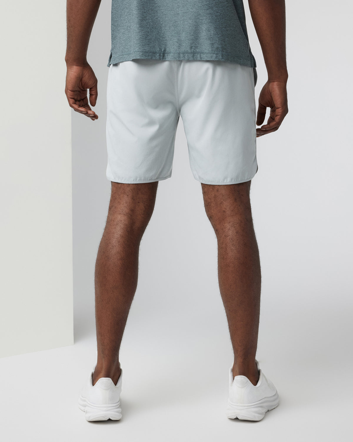 Banks Short Sky Grey Linen Texture Active Shorts | Vuori onsale - US 9506