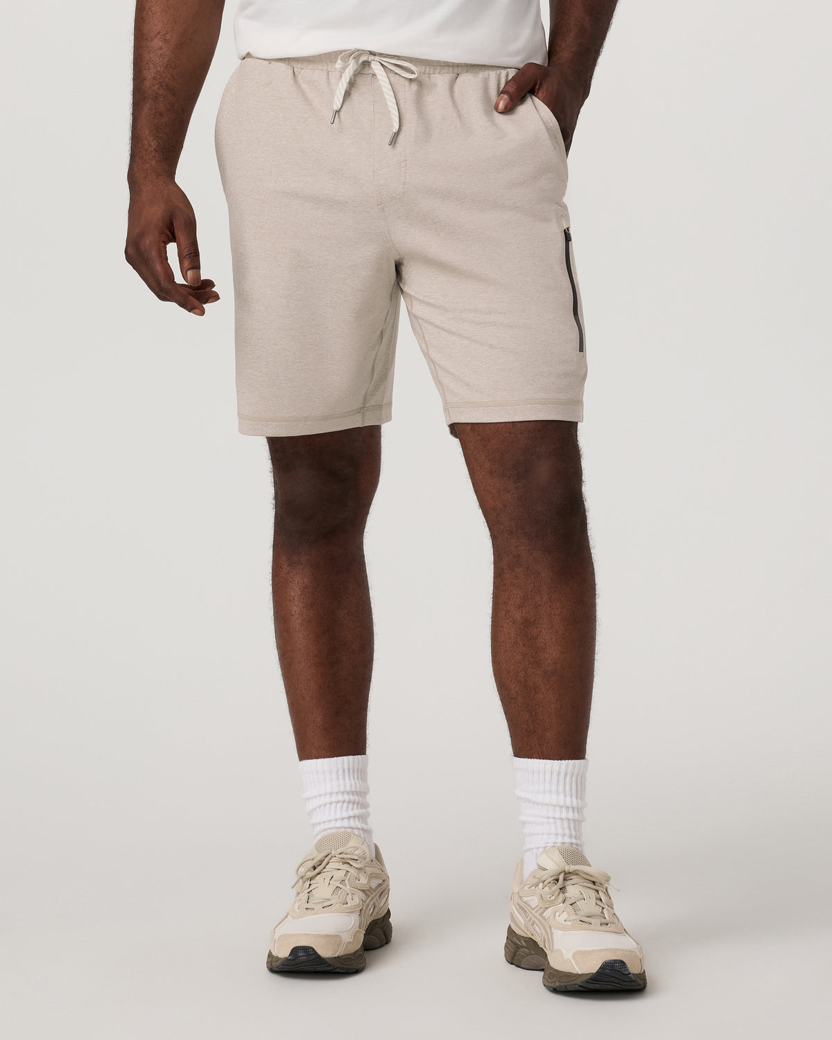 Sunday Performance Short 8" Men's Toast Heather Shorts | Vuori outlet - US 5933
