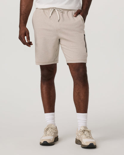 Sunday Performance Short 8" Men's Toast Heather Shorts | Vuori outlet - US 5933
