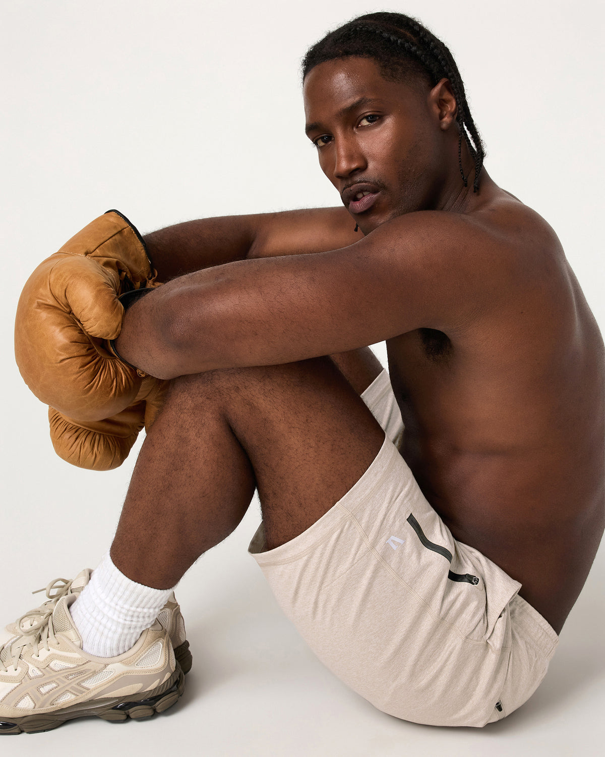 Sunday Performance Short 8" Men's Toast Heather Shorts | Vuori outlet - US 5933