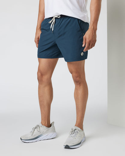 Kore Short Lined 5" Men's Indigo Athletic Shorts | Vuori sale - US 2475