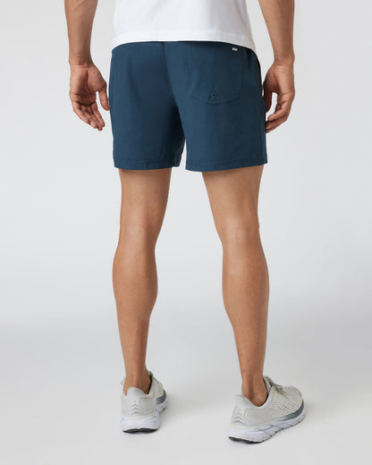 Kore Short Lined 5" Men's Indigo Athletic Shorts | Vuori sale - US 2475
