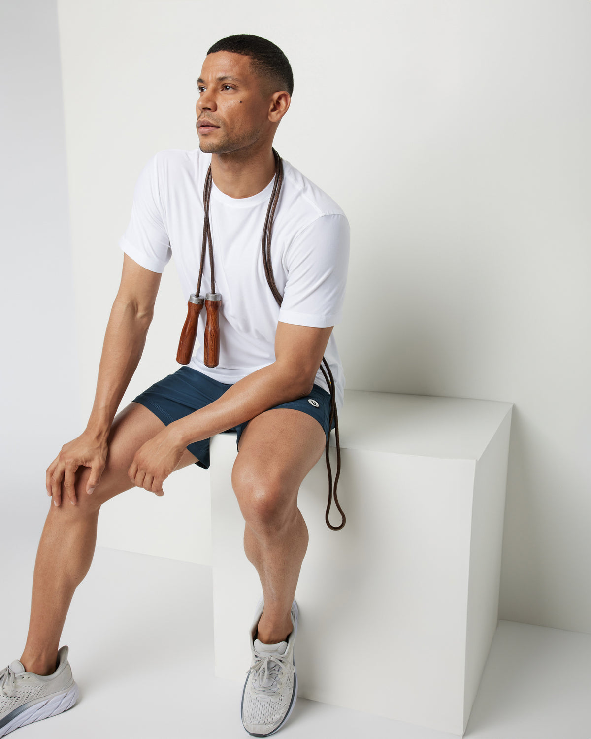 Kore Short Lined 5" Men's Indigo Athletic Shorts | Vuori sale - US 2475