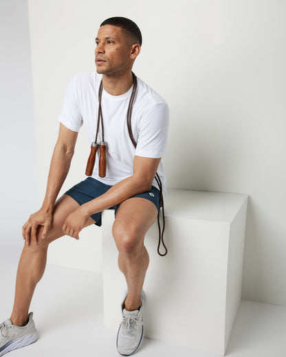 Kore Short Lined 5" Men's Indigo Athletic Shorts | Vuori sale - US 2475