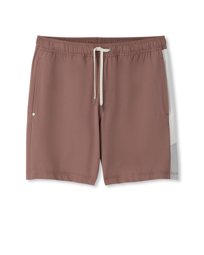 Kore Short X2 Lined Classic Fit 7" Sedona Brown/Salt/Amethyst Grey | Vuori onsale - US 8775