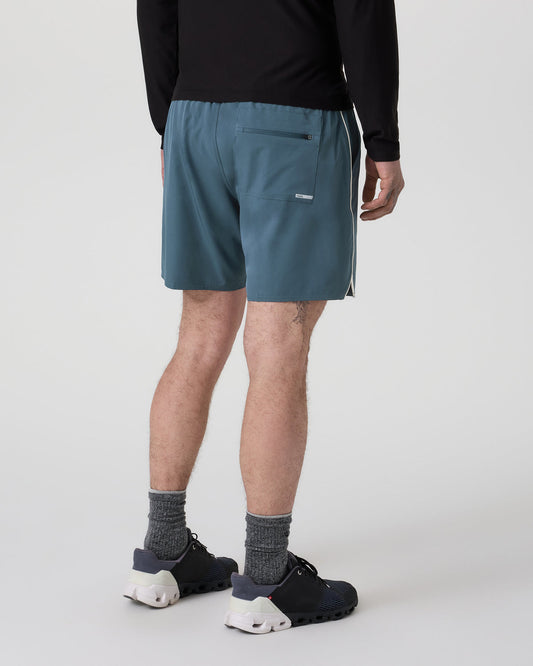 Trail Short 2.0 Pacific/Heather Grey Running Shorts | Vuori for sale - US 3415