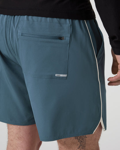 Trail Short 2.0 Pacific/Heather Grey Running Shorts | Vuori for sale - US 3415