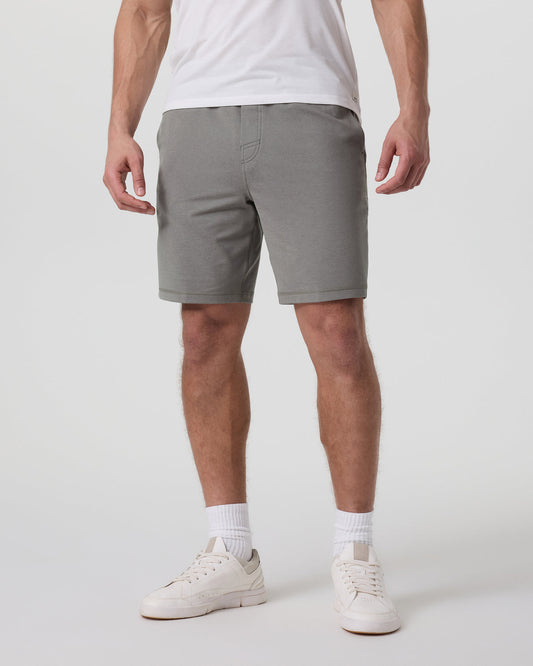 Coronado Short 8" Dolomite Heather | Vuori online - US 4073
