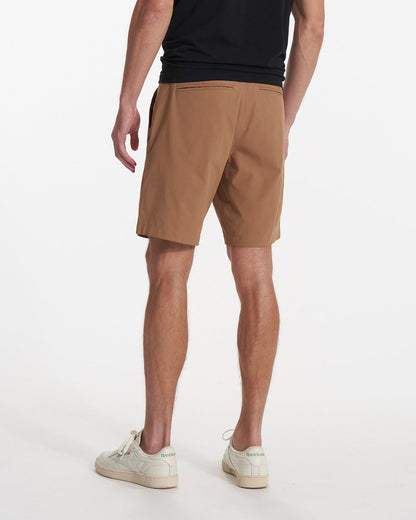 Meta Short Camel Brown Relaxed Fit Chino Shorts | Vuori outlet - US 6935