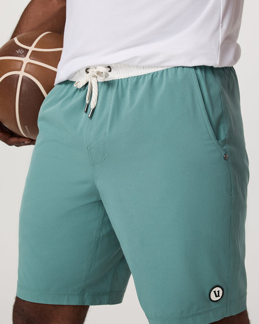 Kore Short Lined 9" Men's Bluegrass Athletic Fit Shorts | Vuori discount - US 7975