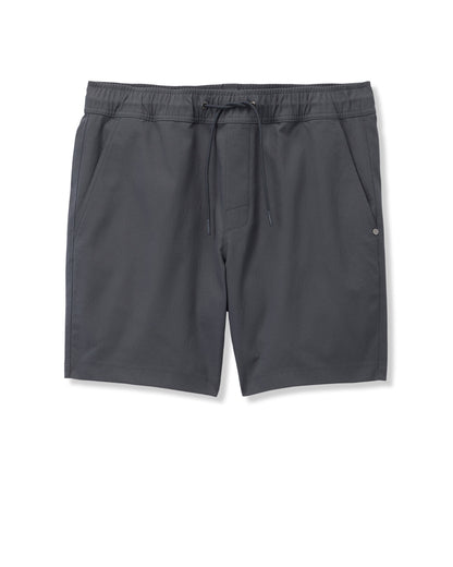 Cascade Crinkle Elastic Waist Short Classic Fit 8" Charcoal | Vuori sale - US 9746