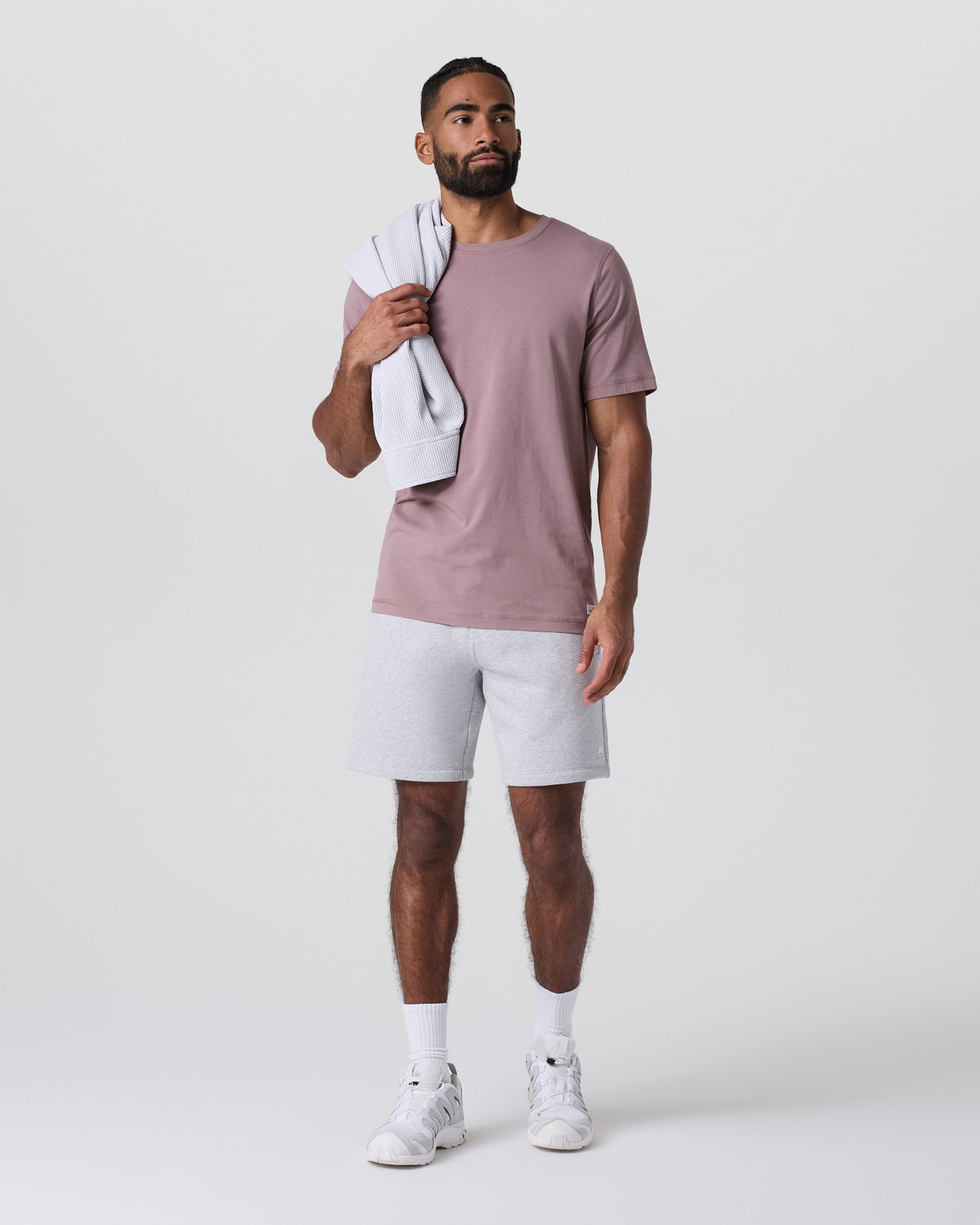 Seaside Short Classic Fit 8" Light Heather Grey | Vuori onsale - US 7569