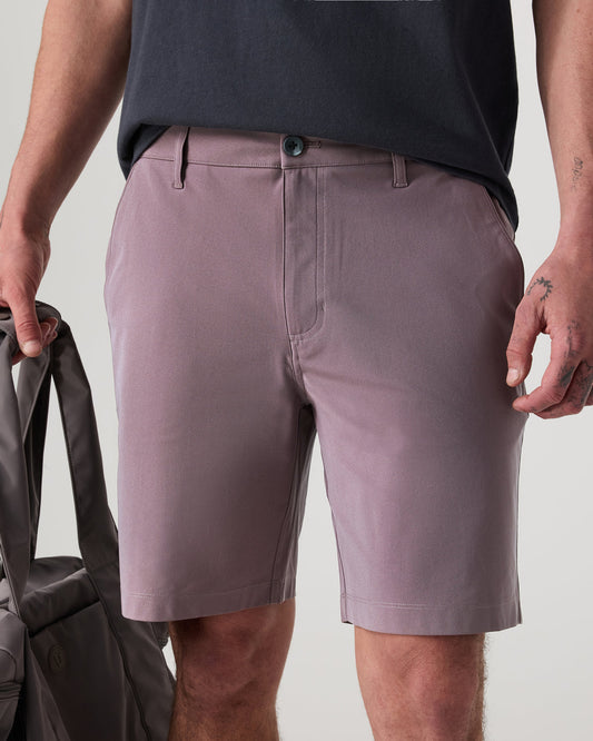 Meta Short 8" Men's Dusty Plum Classic Chino Shorts  | Vuori sale - US 9089