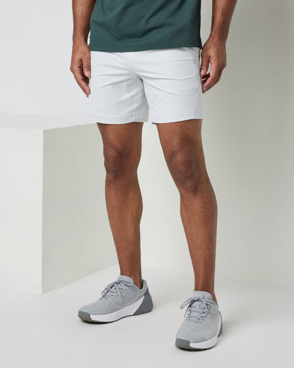 Crosscourt Short Men's Frost Grey Tennis Shorts | Vuori onsale - US 6914