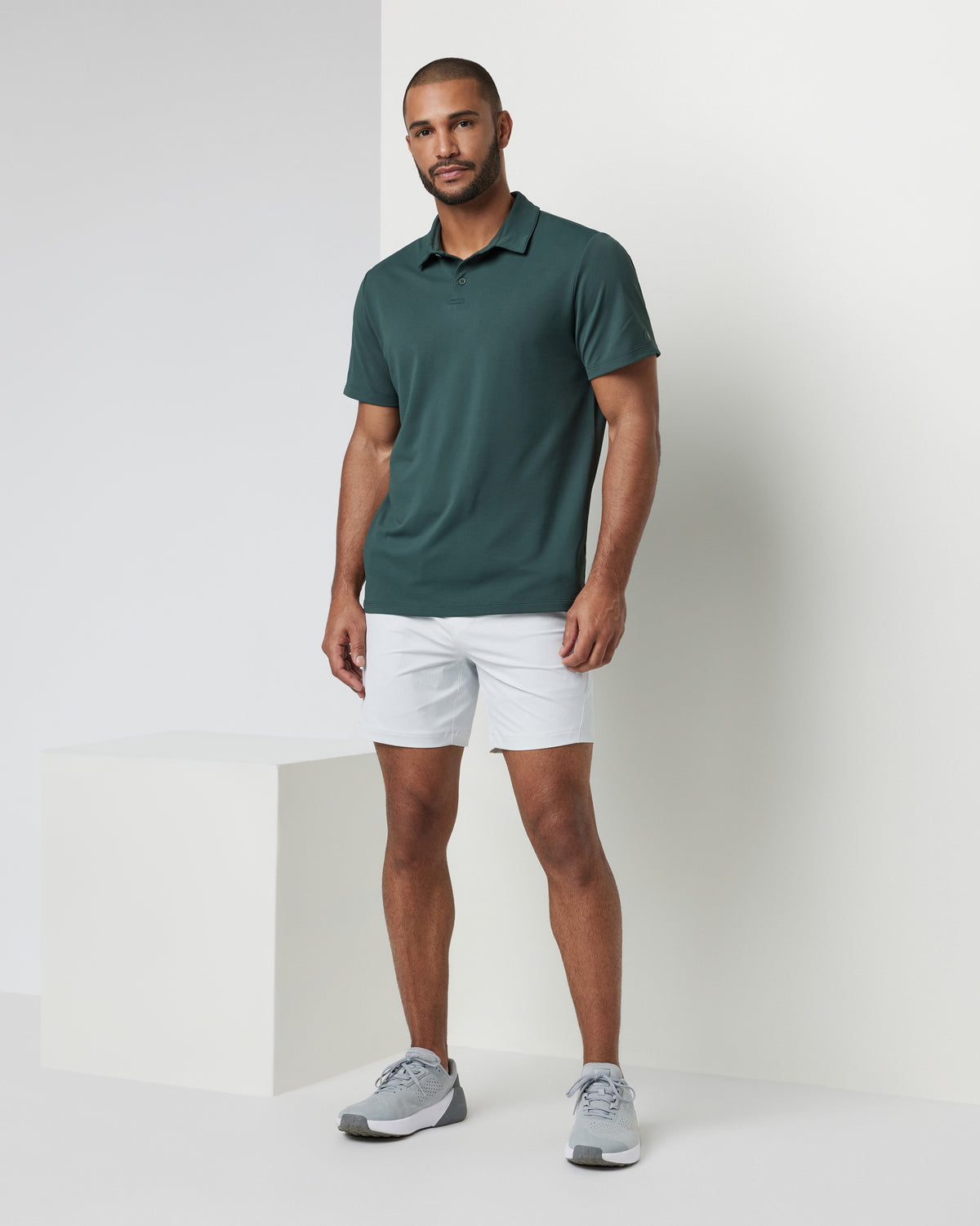 Crosscourt Short Men's Frost Grey Tennis Shorts | Vuori onsale - US 6914
