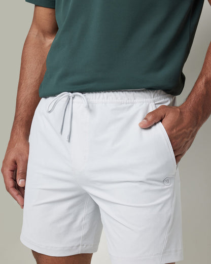 Crosscourt Short Men's Frost Grey Tennis Shorts | Vuori onsale - US 6914