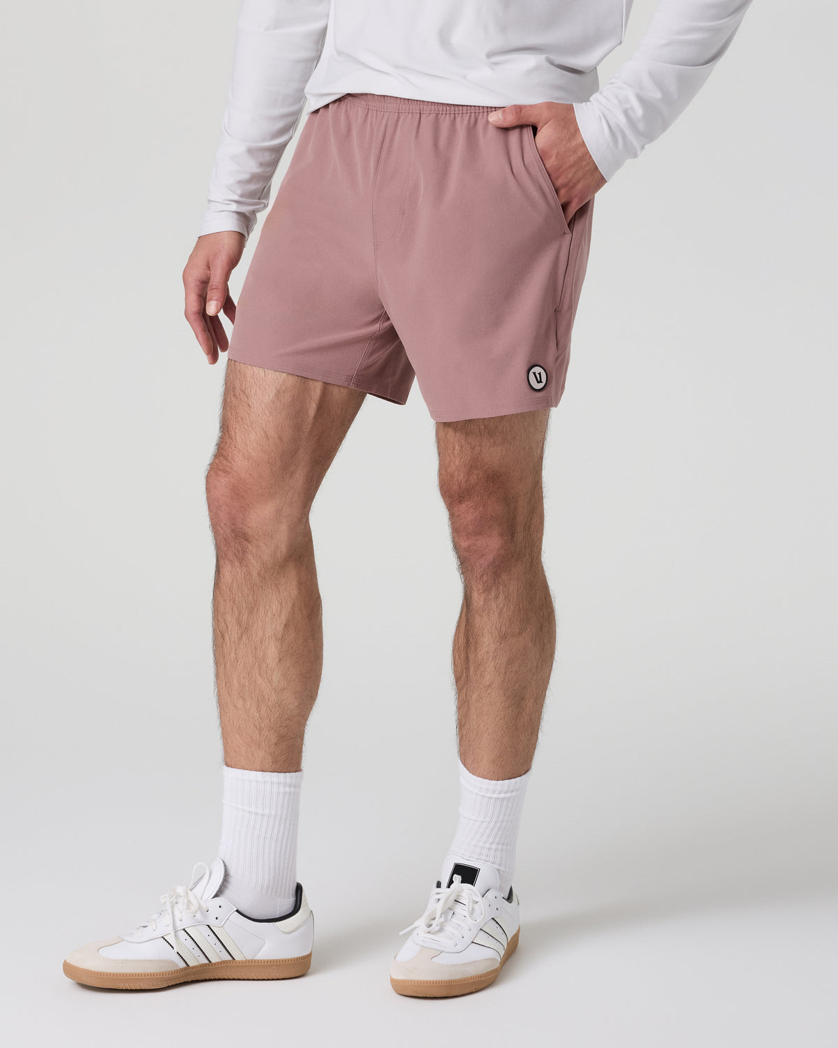 Maverick Volley Short Men's Zion Rose Hybrid Shorts | Vuori for sale - US 7909
