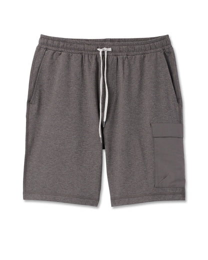 Sunday Performance Utility Short Classic Fit 8" Warm Grey Heather | Vuori outlet - US 1709