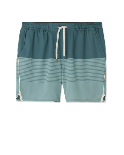 Trail Short 2.0 Light Deep Sea Stripe/Salt | Vuori online - US 3428