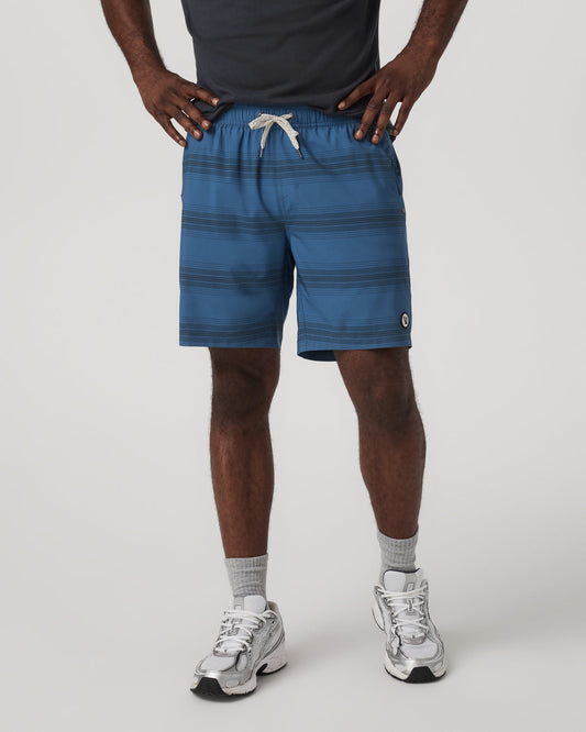 Kore Short Unlined 7" Sea Gradient Stripe | Vuori discount - US 7826