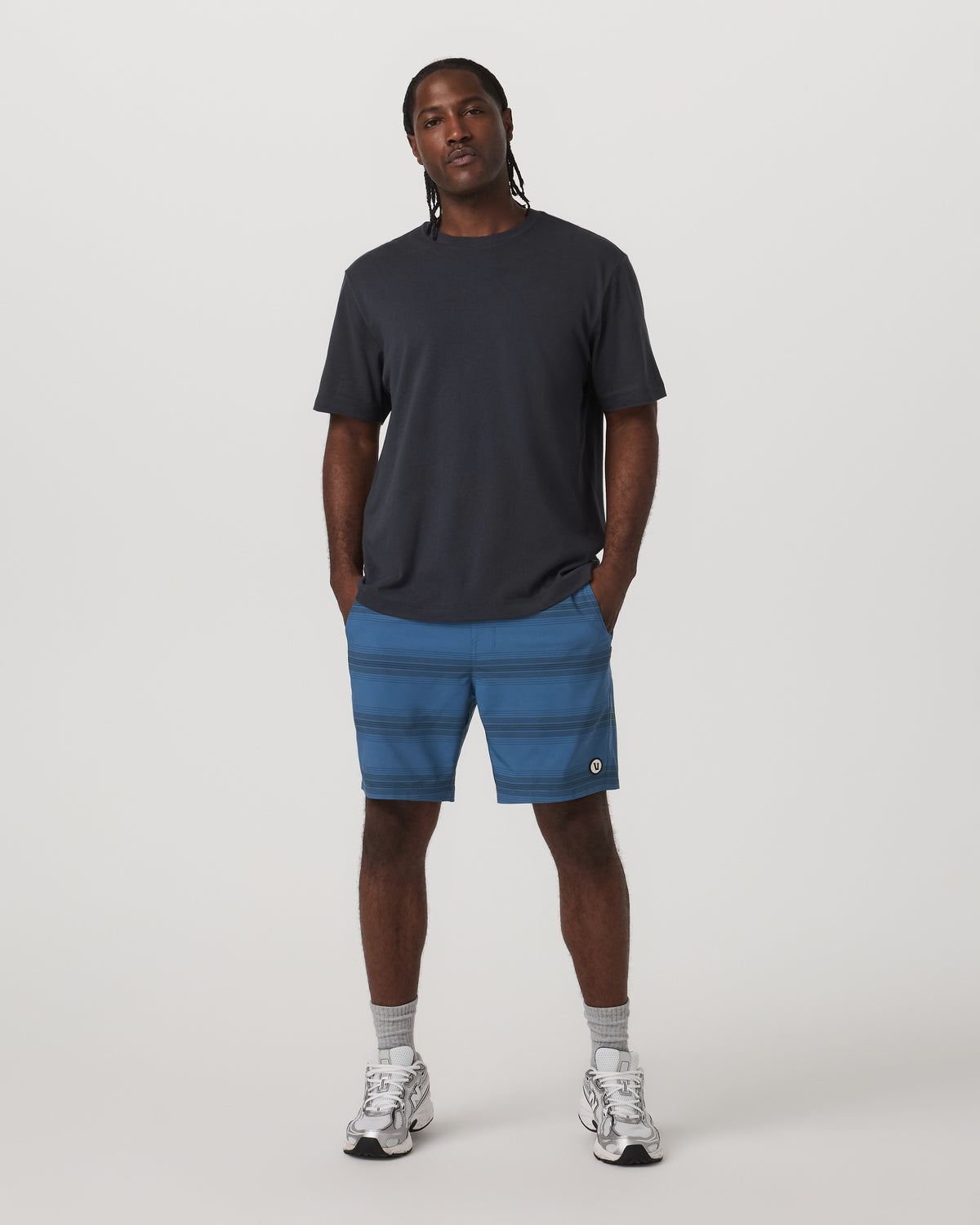 Kore Short Unlined 7" Sea Gradient Stripe | Vuori discount - US 7826
