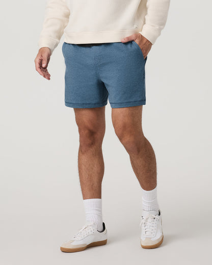 Coronado Short 5" Men's Pool Blue Heather Lounge Shorts | Vuori outlet - US 2733