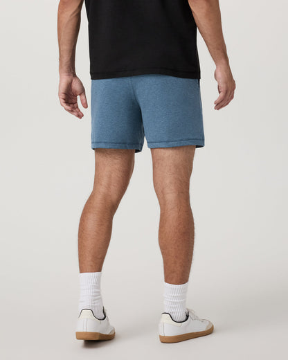 Coronado Short 5" Men's Pool Blue Heather Lounge Shorts | Vuori outlet - US 2733